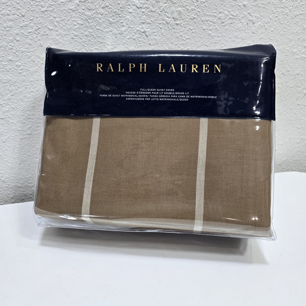 Ralph Lauren Modern Equestrian Full/queen Duvet Cover